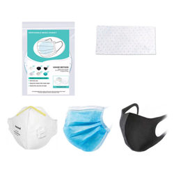 BIKIGHT 100Pcs Monouso Bocca Maschera Pad PM2.5 Confortevole Protezione Filtro Pad Maschera Traspirante Filtro Maschera en oferta