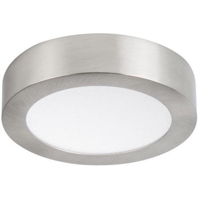 Kanlux - pannello led parete soffitto 1 luce 12 watt 15000 ore 220-240 volt CE IP20 alluminio bianco naturale grigio interno tondo kan 27210