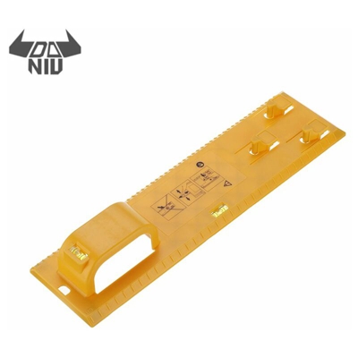 DANIU 1PCS Righello di livello multifunzione 34.9x9x4.9CM Strumento di misurazione della livella a bolla Photo Frame Hanger Strumento manuale in