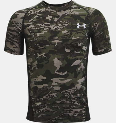 Maglia a manica corta HeatGear® Armour Printed da ragazzo