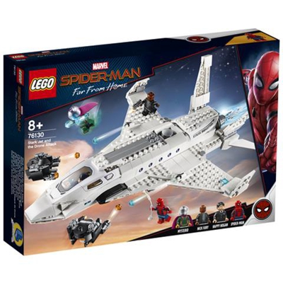 76130 Marvel Il Jet Stark e L’attacco del Drone