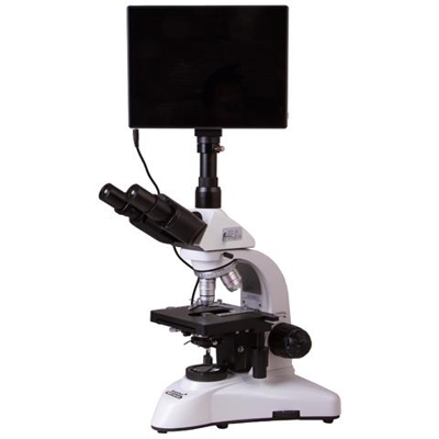 Microscopio Trinoculare Digitale Levenhuk Med D20t Lcd