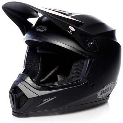 Casco Mx Bell 2018 Mx-9 Mips Solid Matte Nero (xl, Nero)