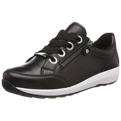 Osaka 1234587, Scarpe Da Ginnastica Basse Donna, Nero (black 01), 42 Ue