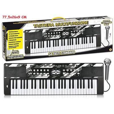 65039 - Pianola Multifunzione Con 54 Tasti E Microfono