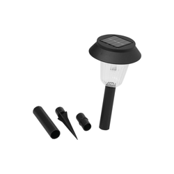 50150 - Lampada Solare Da Giardino 'Helios Nero' Papillon Nera Pannello en oferta