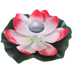 Luce galleggiante per stagno da esterno IP65 luce solare loto impermeabile colorata di rosso precio