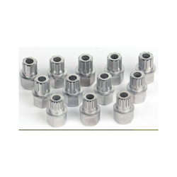 Varan Motors - VT13769C Set di 12 manicotti per il bloccaggio ruota VAG AUDI VW, blocco perno ruota antifurto - Grigio precio