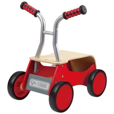 Little Red Rider E0374 Cavalcabile A 4 Ruote Per Bambini
