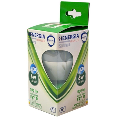 Henergia - VEGA SFERA G45 6W 4000K