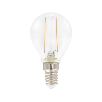 TOLEDO RETRO SFERA G45 CHIARA LED 250ML E14 - Sylvania