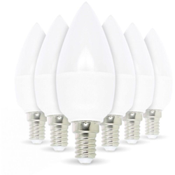 Eclairage Design - Set di 6 lampadine a LED E14 5,5 W eq 40 W Bianco naturale precio