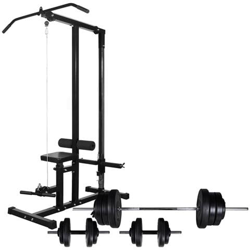 Macchina Multistazione Con Bilanciere E Set Di Manubri 60,5 Kg características