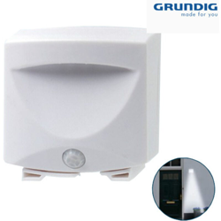 Lampada a Sensore di Movimento a Batteria Raggio 3 MT Luce 2 LED Bianco Grundig precio