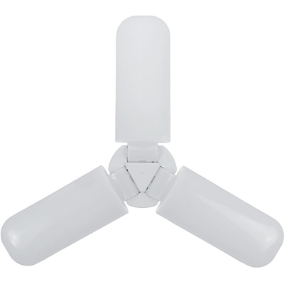 Augienb - 20000LM 3 LED Deformable Blades Luce da garage E27 Soffitto da negozio regolabile