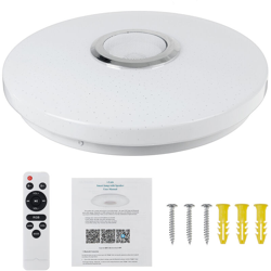 Musica plafoniera RGB 51 LED + telecomando en oferta