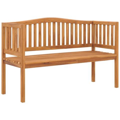 Panchina Da Giardino 150 Cm In Legno Massello Di Teak