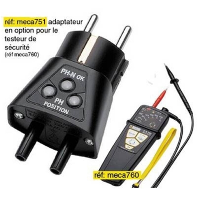 P01101997Z C.A 751 Tester per prese C.A 751 1 pz. - Chauvin Arnoux