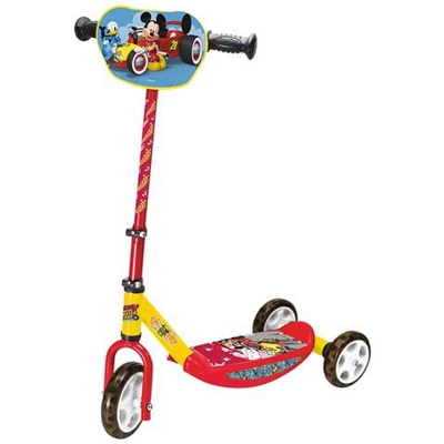 SMB7600750166 Topolino e gli Amici del Rally - Monopattino Tre Ruote