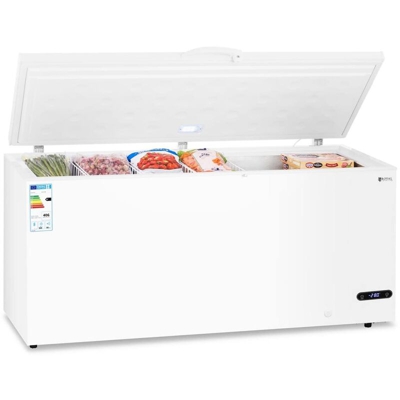 Royal Catering Congelatore a Pozzetto Congelatore Orizzontale 560L 135 W