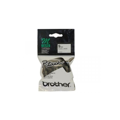 MK221 nastro per etichettatrice Nero su bianco M - Brother