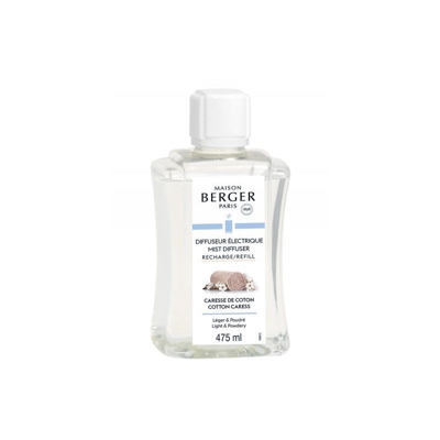 Maison Berger - RICARICA PER DIFFUSORE ELETTRICO CARESSE DE COTON 475 ML LAMPE BERGER DECORAZIONE PROFUMO CASA AMBIENTE