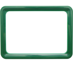 Quadro per cartelli, manifesti e segnaletica verde de la dimensione A6 150x110mm - Primematik precio