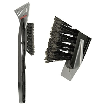 Plastica Grattaghiaccio (L x L x A) 9.5 x 9.8 x 45 cm Automobile Nero, Argento - Nigrin