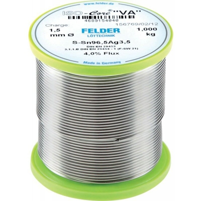 Va Filo Di Saldatura Sn 96,5 D 1,5 Mm 250 G (A 250)