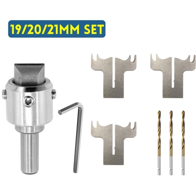 Fresa ad anello in legno multifunzione Fresa per fresa Lavorazione del legno ad alta velocità (set 19/20 / 21MM)