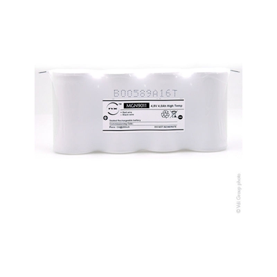 Batteria lampada d'emergenza 4xD ST1 Faston 4.8mm 4.8V 4Ah