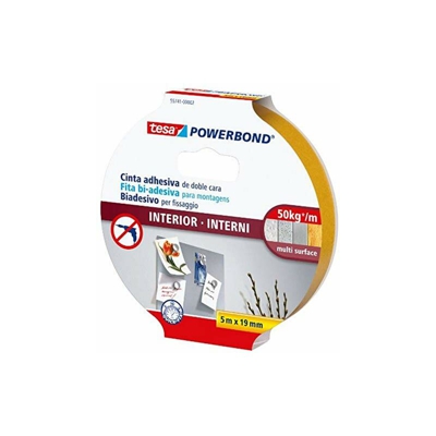 tesa Powerbond INTERNI 5m x 19mm