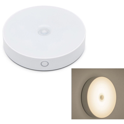 Lampada di induzione del corpo umano batteria al litio integrata da 700 mAh USB luce notturna ricaricabile luce morbida protezione degli occhi luce