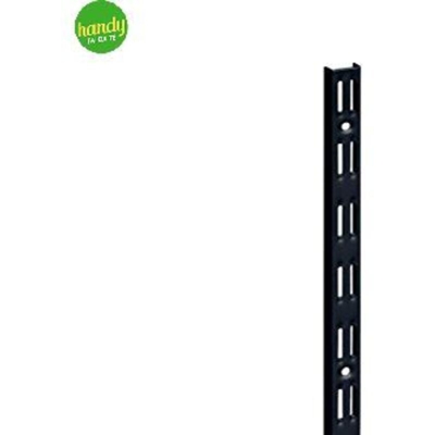 Masidef - Home System - CREMAGLIERA DOPPIA NERA 200 cm
