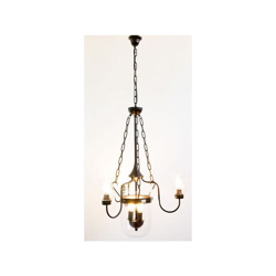 Lampadario applique lampada plafoniera cult a 6 luci diam60 cm h120 nero rugg características