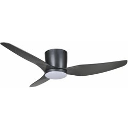 Ventilatore nero 3 pale Flush LED 15W MFF1333TS - Martec características