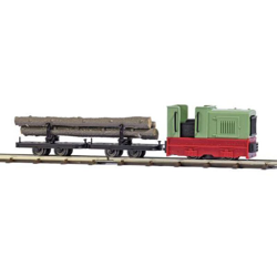 12012 H0f starter kit ferrovia Trasporto legno - Busch características