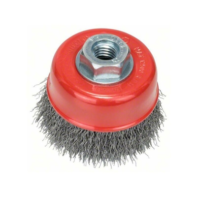 Bosch Spazzola a tazza 100 mm, 0,5 mm, M14