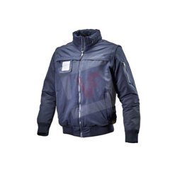 Bomber imbottito giaccone diadora d-swat colore nero o blu colore: blue en oferta