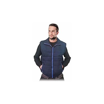 Perkoz_Gnl - Gilet protettivo, taglia L, colore: Blu navy - Reis