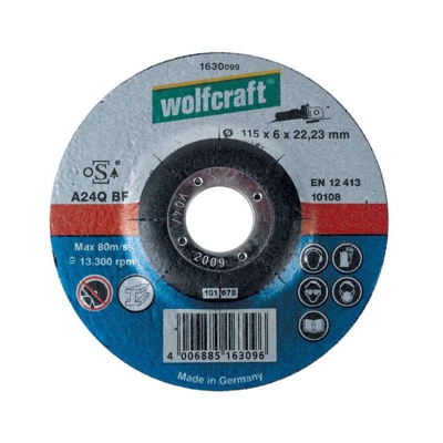 Wolfcraft Dischi per sbavare - 1631099