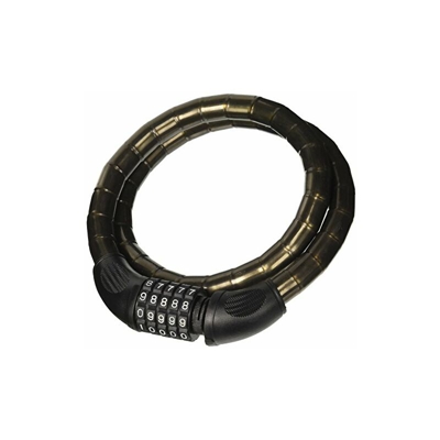 SLKM03?lucchetto cavo motocicletta con serratura a combinazione, diametro 20?mm, lunghezza 1000?mm - Perel