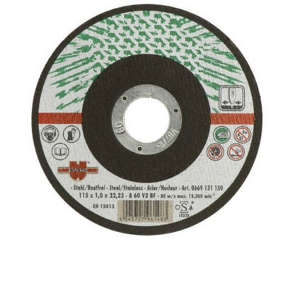 Dischi da Taglio 125x1 Disco Mola per Inox 1pz 0669131250 Wurth
