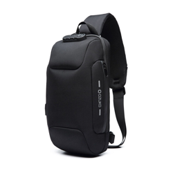 Drillpro - OZUKO Chest Bag USB Ricarica esterna Borsa a tracolla antifurto Borsa a tracolla impermeabile per viaggi in campeggio características