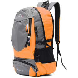 Drillpro - Zaino da viaggio sportivo 35L Campeggio Escursionismo Zaino per laptop unisex a tracolla Pacchetto accessori per l'arrampicata (arancione, características