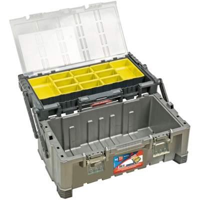 Workmen Storage - Valigetta con porta minuteria a 11 compartimenti amovibili - WORKMEN