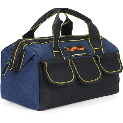 Drillpro - Borsa per attrezzi da 13 pollici Borsa per elettricisti Oxford impermeabile 600D