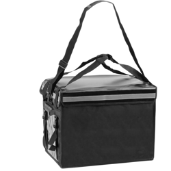 CityBAG - Borsa isotermica 50 x 39 x 39 cm nera per la consegna di ordini alimentari da moto e bicicletta características