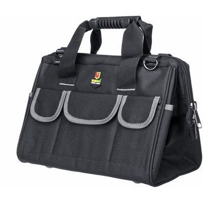 Drillpro - Borsa portautensili resistente Custodia per hardware portatile in tessuto Oxford da 14 pollici LAVENTE