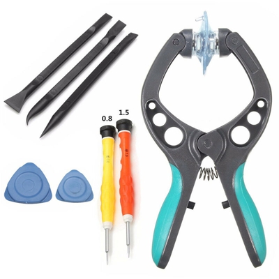8 in1 Touch Pinze Aperte Smontaggio Ventosa Riparazione Schermo LCD per iPhone SAMSUNG